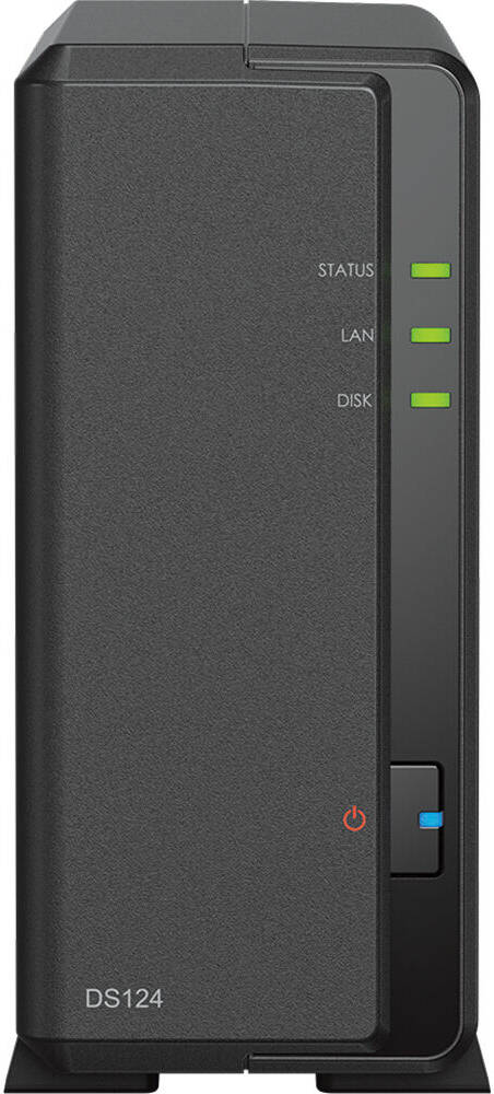 Synology DiskStation DS124+  USB LAN 1-Bays (Diskless) Synology DiskStation DS124+  USB LAN 1-Bays (Diskless)